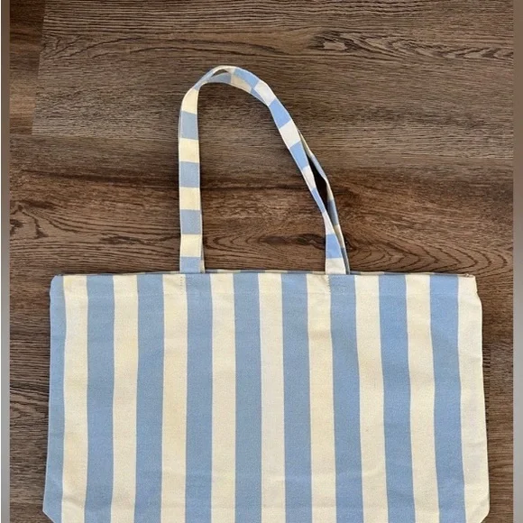 Sezane Bonjour Miami Striped Tote Bag!! New Without Tags! Never used. - Picture 2 of 3